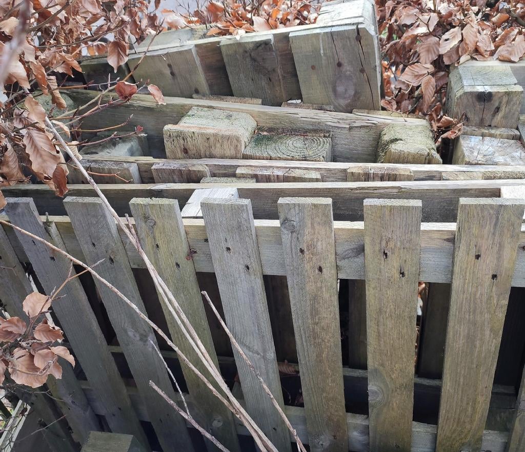 Gratis ca 15 pallets brandhout haardhout ophalen, Ophalen, Overige houtsoorten, Minder dan 200 cm, Pallet