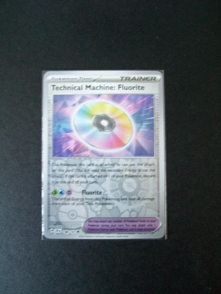 9656: Nieuwe Pokemon Kaart holofoil TECHN. MACHINE: FLUORITE, Verzenden, Nieuw, Losse kaart, Foil