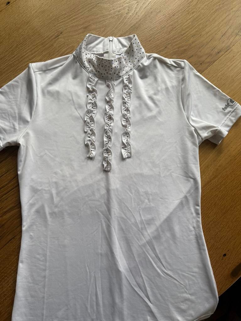 Fair Play westrijsblouse met ingebouwde plastron, Dieren en Toebehoren, Ophalen of Verzenden, Zo goed als nieuw, Dressuur, Bovenkleding