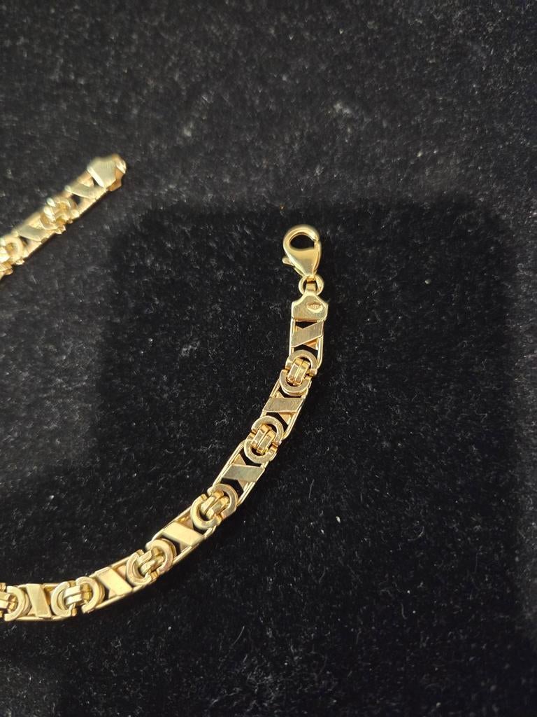 14 k gouden armband 12,8 gram, Ophalen of Verzenden, Nieuw, Goud, Goud