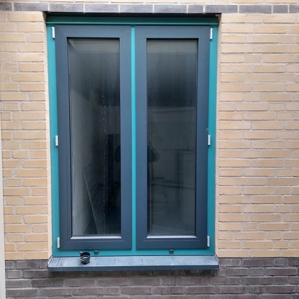 Aluminium kozijnen., Ophalen, Aluminium, 225 cm of meer, Raamkozijn