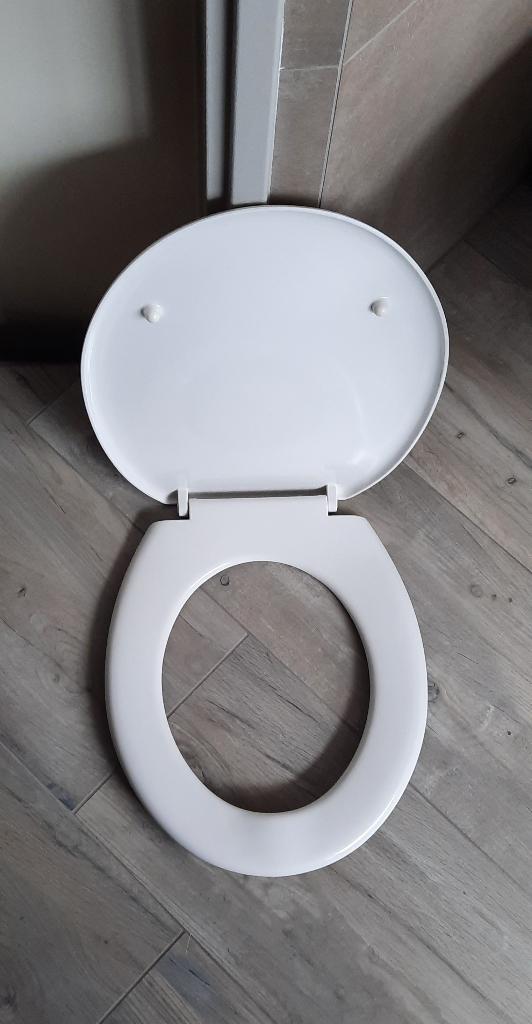 Z.g.a.n. WC BRIL met deksel CAMEE KLEUR TOILETBRIL, Ophalen of Verzenden, Zo goed als nieuw, Toilet