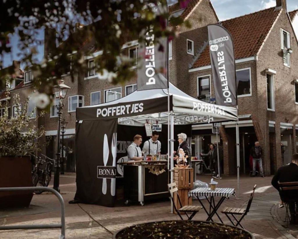 Poffertjeskraam op locatie, Ophalen, Zo goed als nieuw