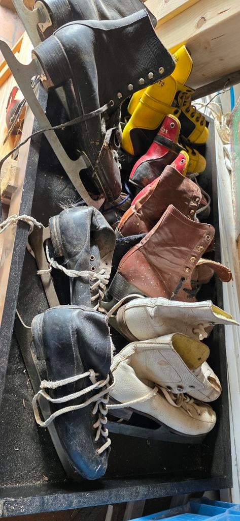 Oude Vintage Schaatsen - Diverse Maten, Sport en Fitness, Schaatsen, Ophalen, Gebruikt, Overige typen