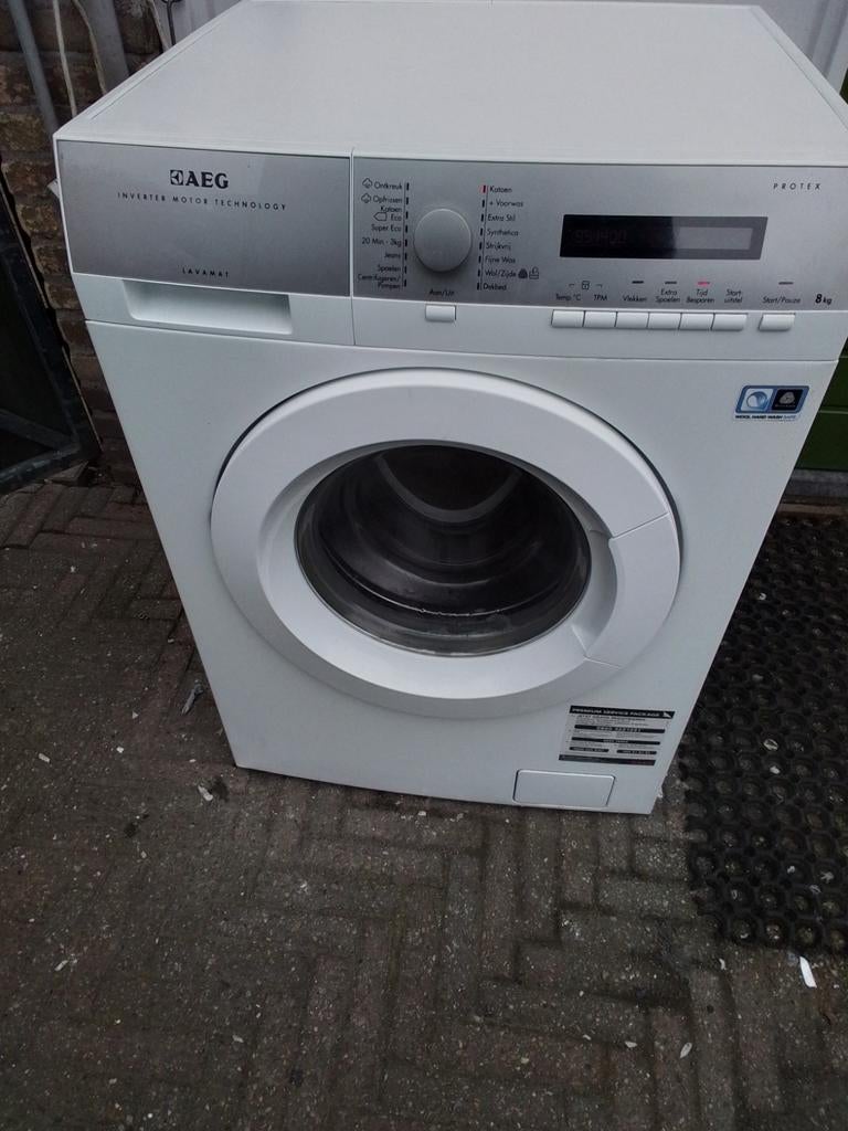 Aeg wasmachine 8kg 1400 toeren, Ophalen, Gebruikt