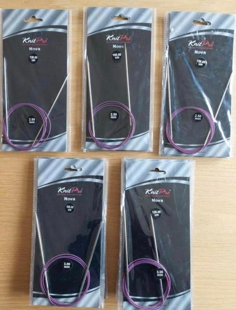 Nieuwe Knitpro Nova vaste rondbreinaalden, Ophalen of Verzenden, Nieuw, Breien, Naald