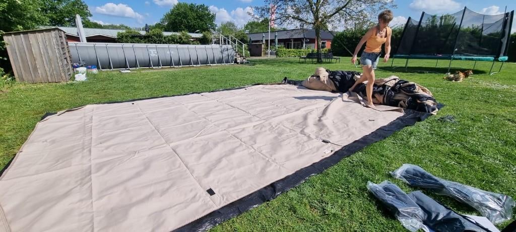 Bardani Royal Prestige 350 Air RSC opblaasbare tent, Caravans en Kamperen, Tenten, Ophalen, Zo goed als nieuw, Tot en met 5