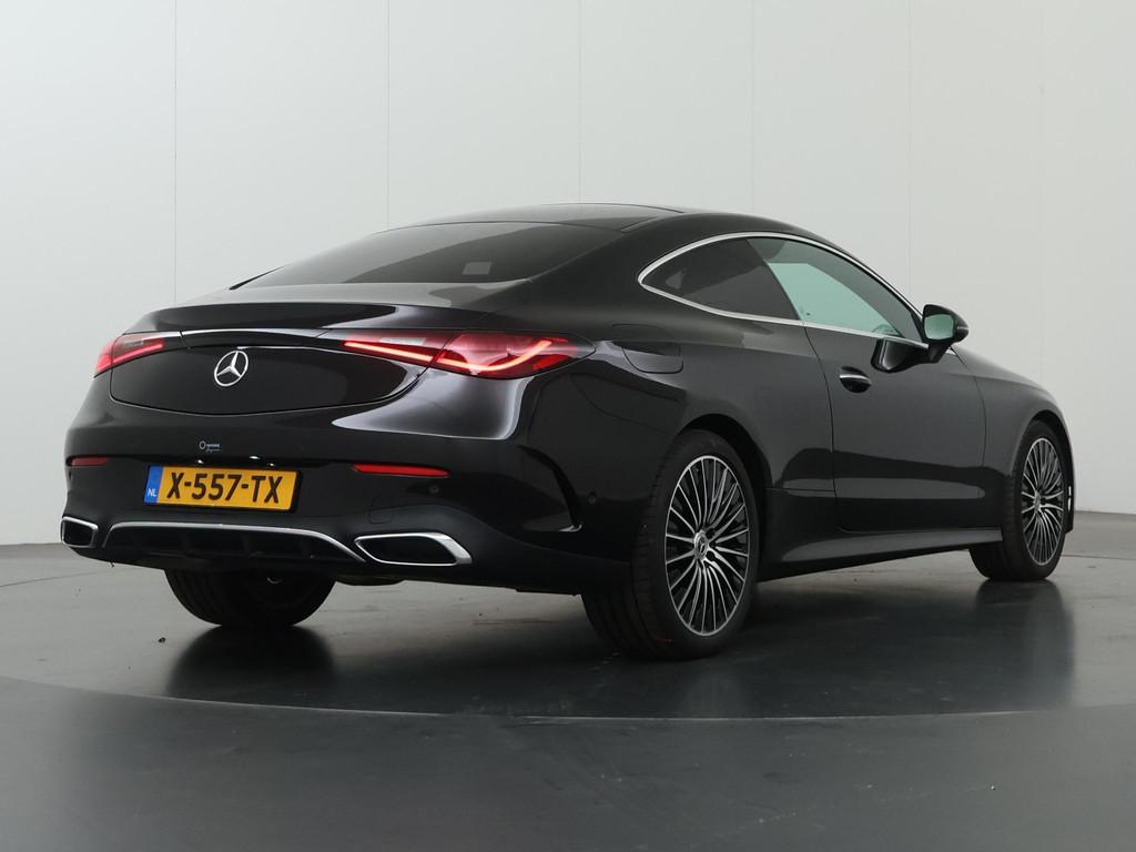 Mercedes-Benz CLE Coupé 200 AMG Line | Nappalederen bekledi, Auto's, 4 cilinders, 4 stoelen, Zwart, Origineel Nederlands