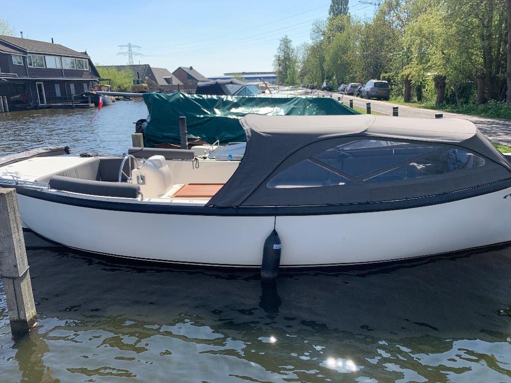 Sloep Stout 750, Watersport en Boten, Sloepen, Ophalen, 10 tot 30 pk, Binnenboordmotor, 6 meter of meer