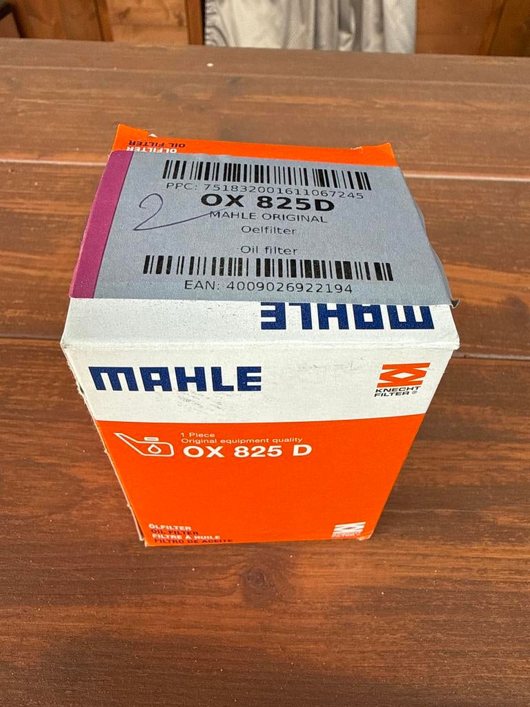 Nieuwe Mahle oliefilter OX 825 D voor BMW 1, 2, 3-serie, Ophalen of Verzenden, Nieuw, BMW