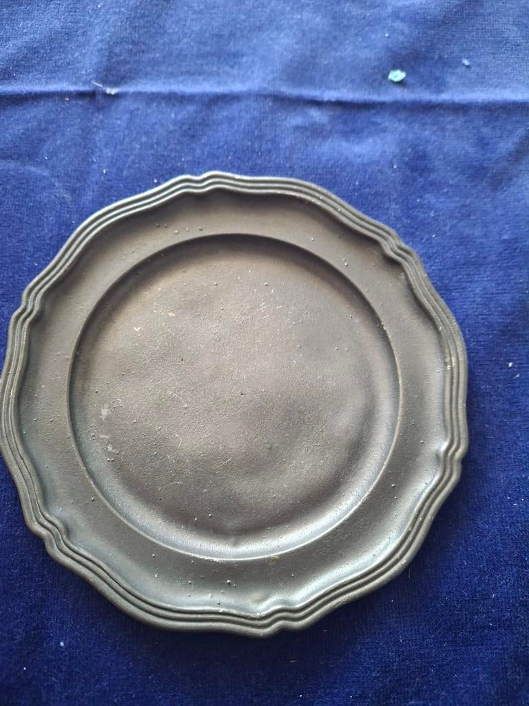 Klein tinnen bordje, Ophalen of Verzenden