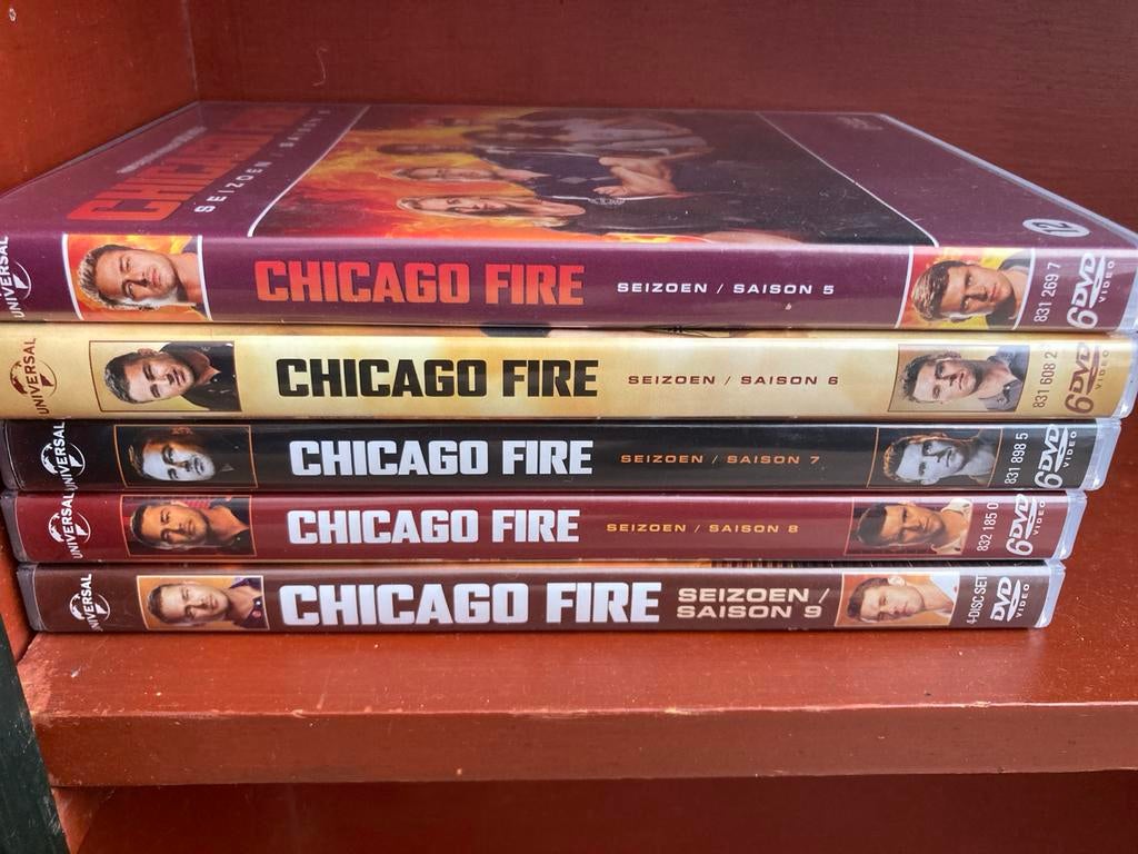 Chicago Fire DVD's Seizoen 5 t/m 9 - Complete Boxset, Cd's en Dvd's, Dvd's | Tv en Series, Boxset, Drama, Ophalen of Verzenden