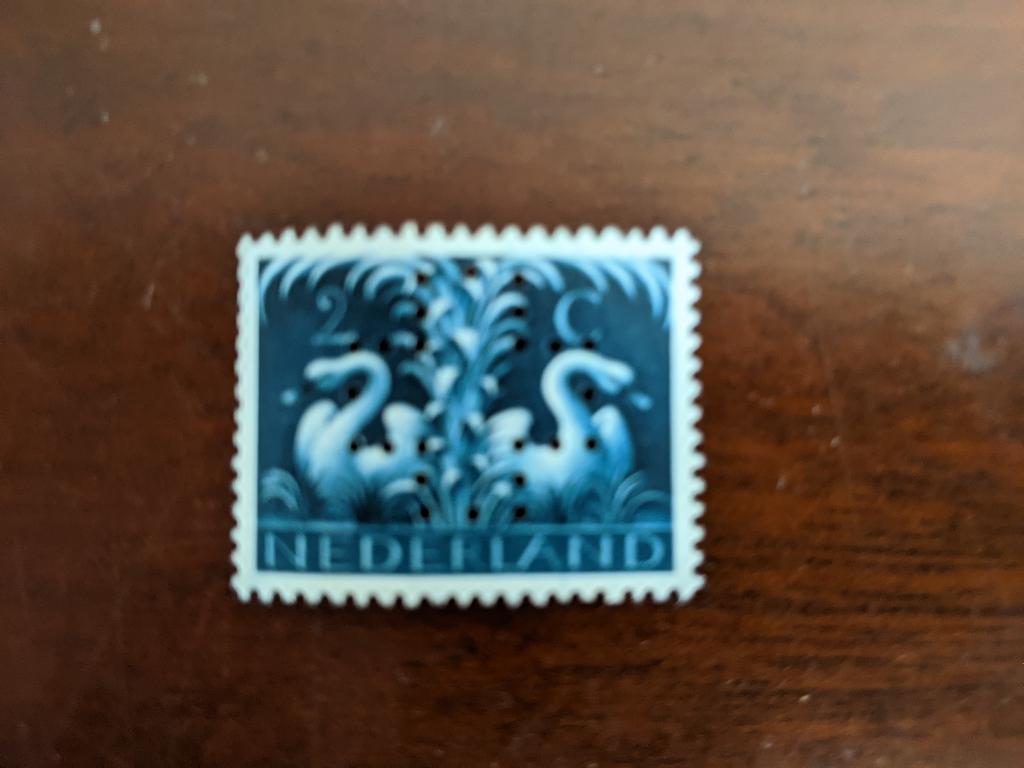 NL 1943-1944; NVPHNR 407 MET PERFORATIE T.B.V. ROODE KRUIS, Postzegels en Munten, Postzegels | Nederland, Verzenden, Na 1940, Postfris