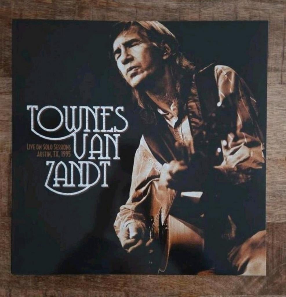 Lp townes van zandt live on solo sessions austin TX 1995, Ophalen of Verzenden, Zo goed als nieuw, 12 inch