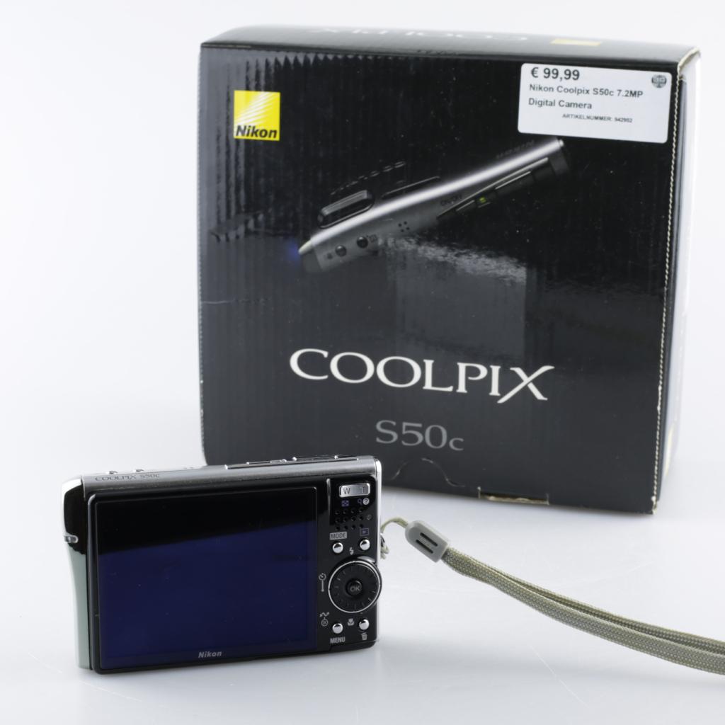 Nikon Coolpix S50c 7.2MP Digital Camera | Nette staat, Nikon, Zo goed als nieuw, Support@nikon.com, Nikon Corporation
Shinagawa Intercity Tower C
2-15-3, Konan, Minato-ku
Tokyo 108-6290
Japan