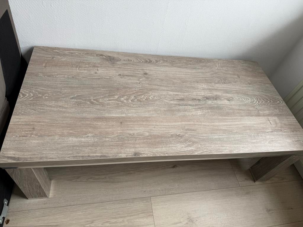 Tv kastje met bijpassende salontafel, Gebruikt, 100 tot 150 cm, Ophalen of Verzenden, Minder dan 100 cm