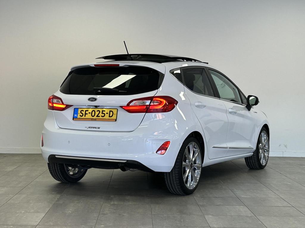 Ford Fiesta 1.0 EcoBoost Vignale Automaat | Leder | Panorama, Auto's, Ford, 101 pk, Gebruikt, Euro 6, Bedrijf