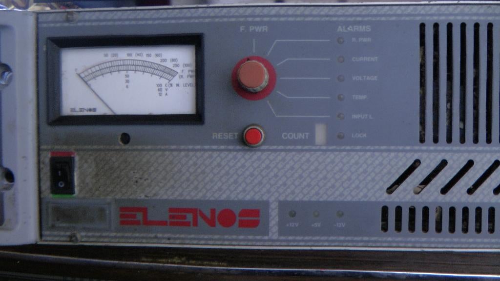 Elenos eindtrap 300 watt, Ophalen, Zender