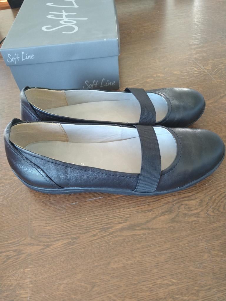 Hush Puppies leren ballerina's, maat 42, Kleding | Dames, Schoenen, Ophalen of Verzenden