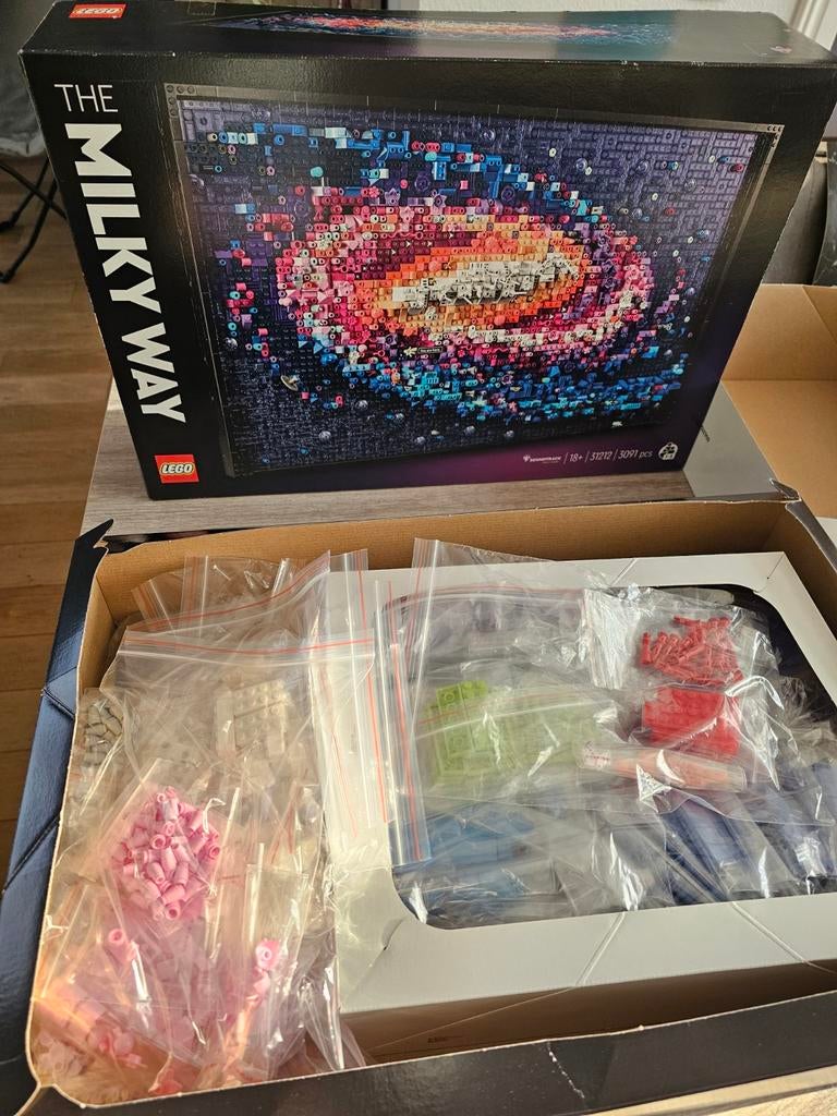 Lego The Milky Way GESORTEERD, Ophalen of Verzenden, Zo goed als nieuw