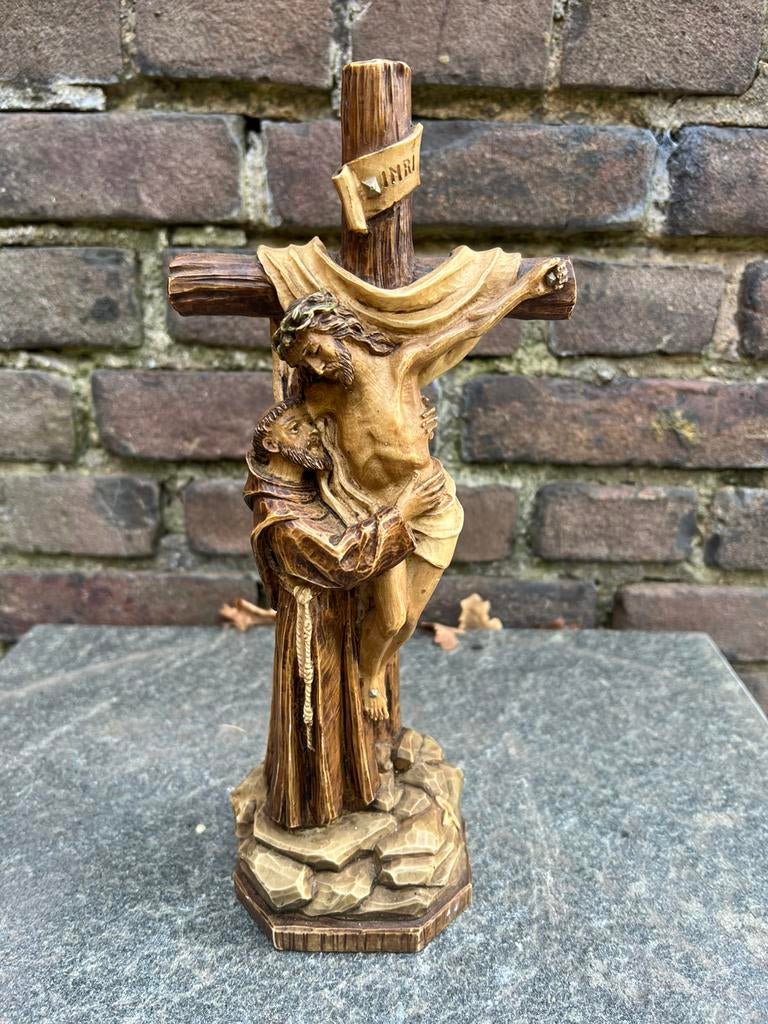 Heiligen beeldje kruis, Ophalen of Verzenden