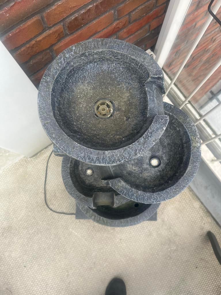 Waterornament met 4 niveaus, Ophalen, Gebruikt, Overige materialen, Waterornament