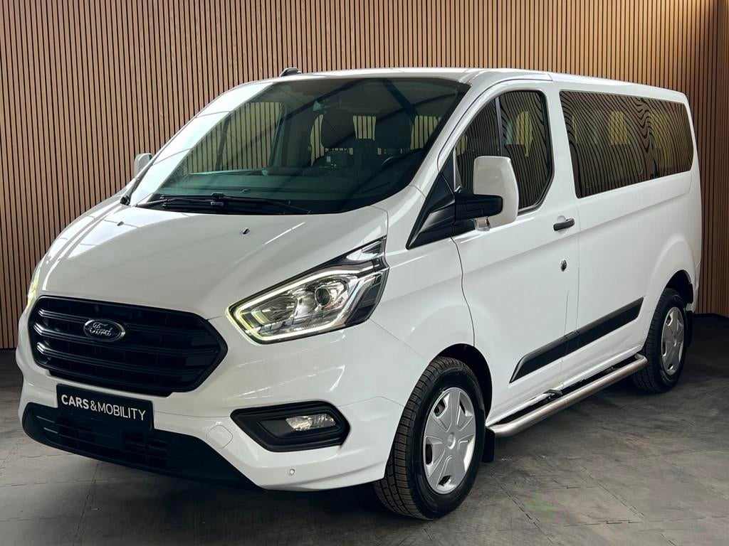 Ford Transit Custom 9-persoons – taxi klaar – direct inz, Voorwielaandrijving, Euro 6, Wit, Origineel Nederlands
