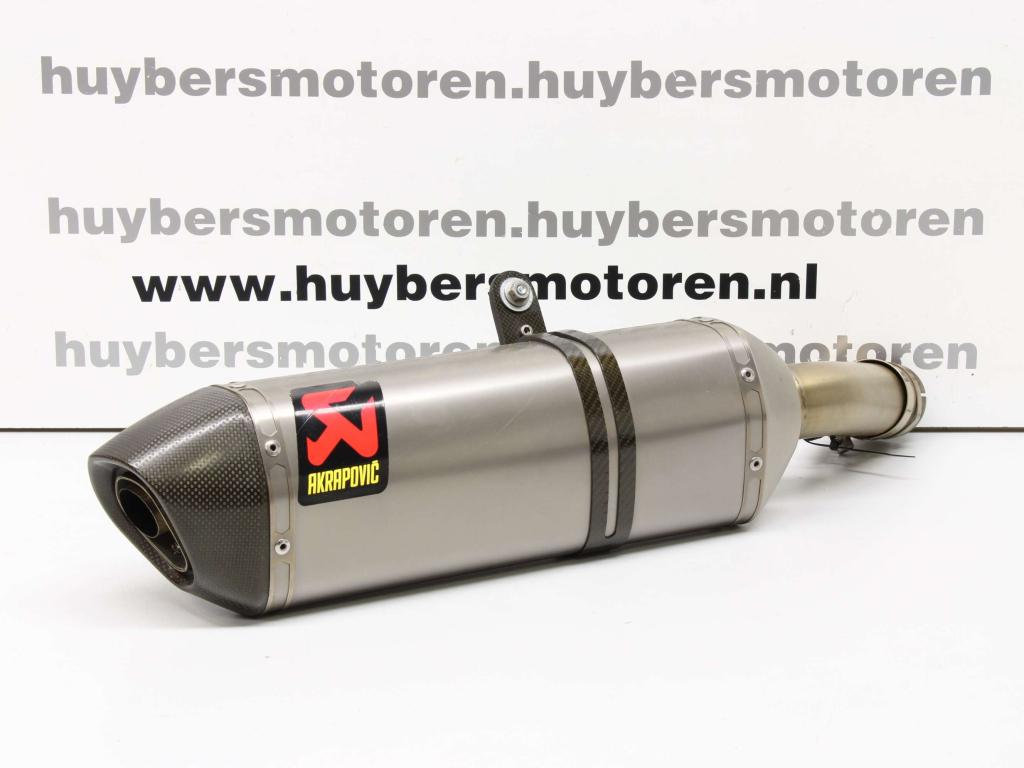 Uitlaat / Demper Akrapovic Yamaha FZ8 Fazer, Motoren, Ophalen, Info@huybersmotoren.nl, Gebruikt, HM - Sale