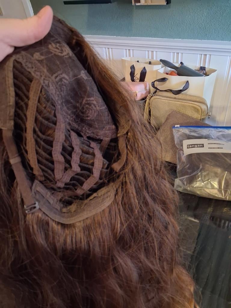 Pruik neuwe gekockt echt haar mooi pruik, Ophalen of Verzenden