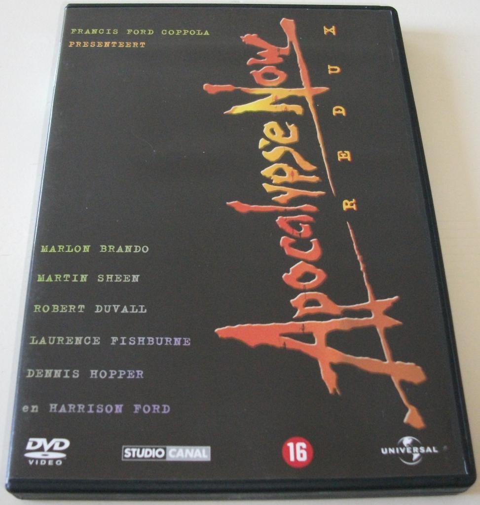 Dvd *** APOCALYPSE NOW *** Redux, Vanaf 16 jaar, Ophalen of Verzenden, Zo goed als nieuw, Oorlog