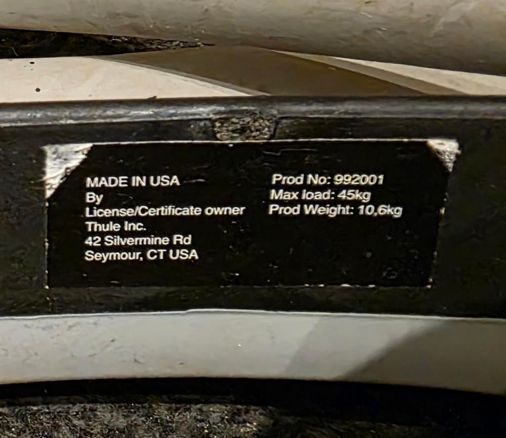 2x Thule Fietsendrager voor 3 fietsen, geen trekhaak nodig, Ophalen, 2 fietsen, Gebruikt, Trekhaakdrager