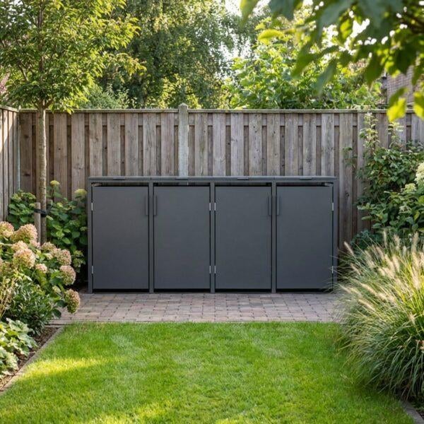 4 vakken | Premium Kliko ombouw voor 240L, Tuin en Terras, Ophalen of Verzenden, Nieuw