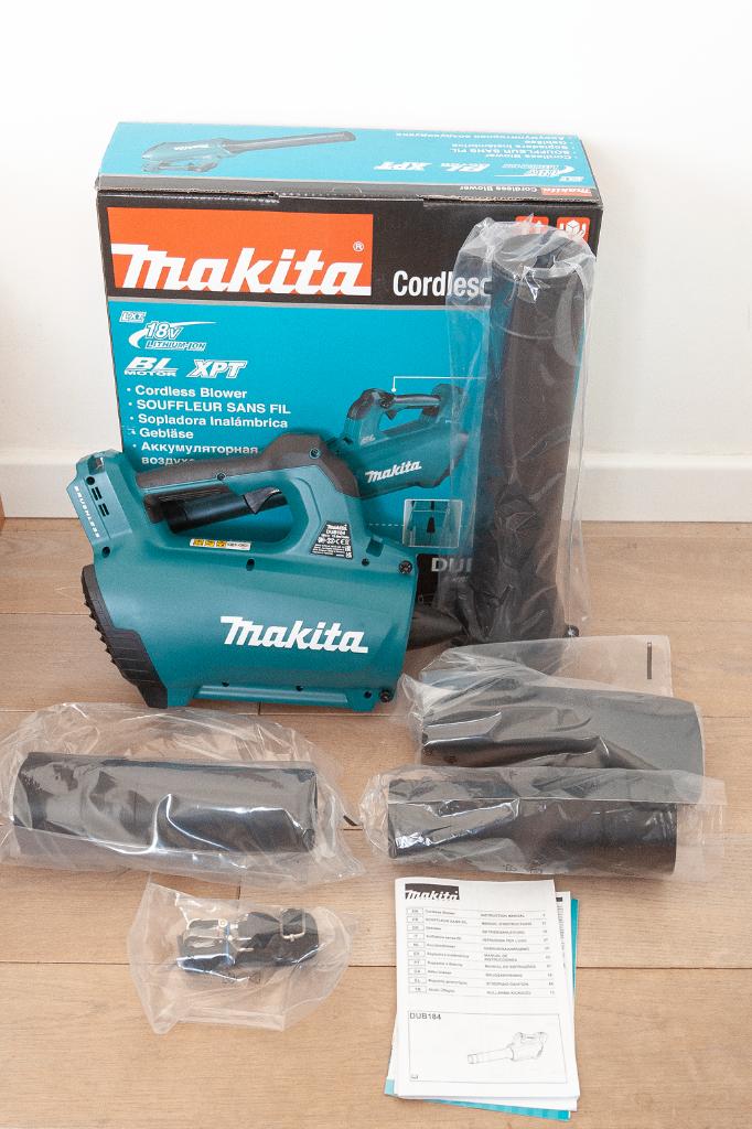 Makita DUB184 Z 18v Li-ion LXT accu blazer bladblazer body, Tuin en Terras, Bladblazers, Nieuw, Handgedragen, Accu, Ophalen of Verzenden