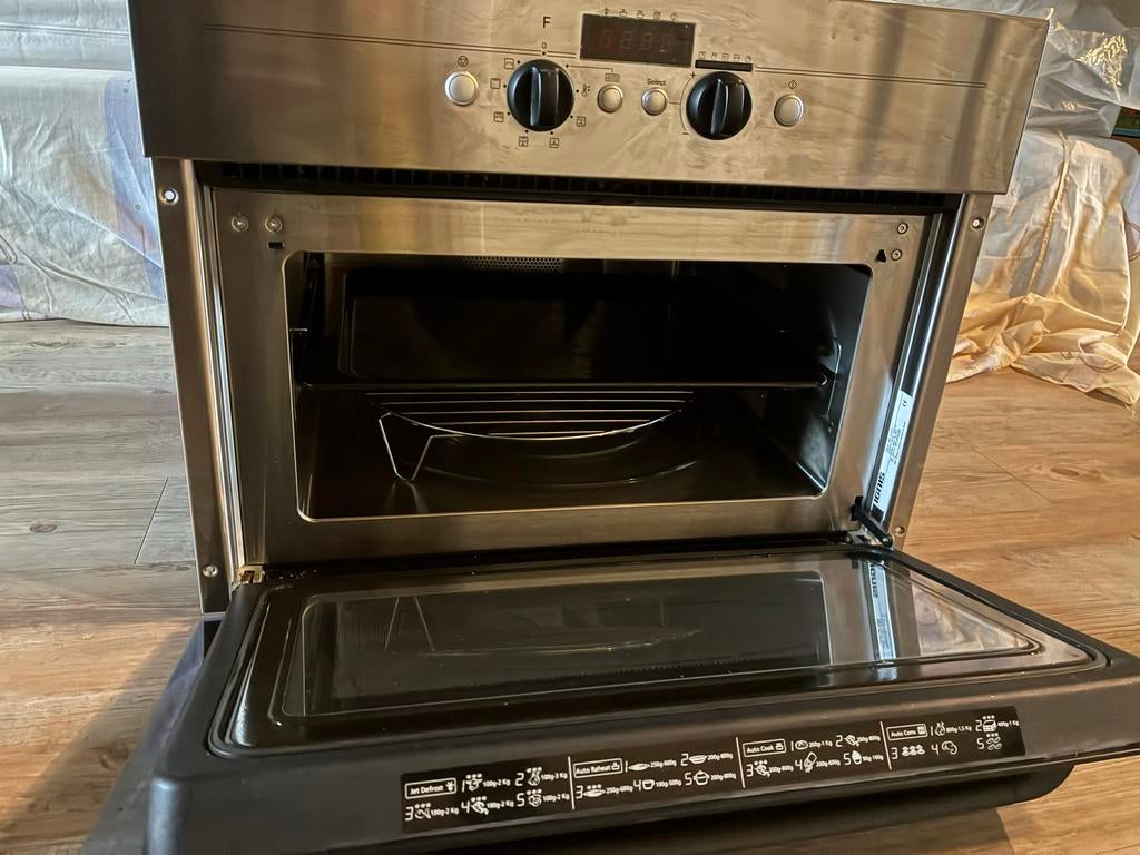 Ignis oven met Magnetronfunctie en Grill, Gebruikt, Oven met grill, Inbouw, Magnetronfunctie