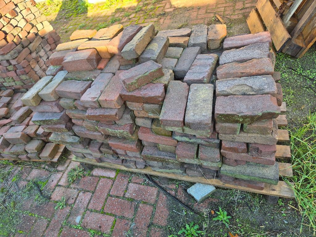 Gebakken Waaltjes stenen/klinkers, Ophalen, Gebruikt, Klinkers, Natuursteen