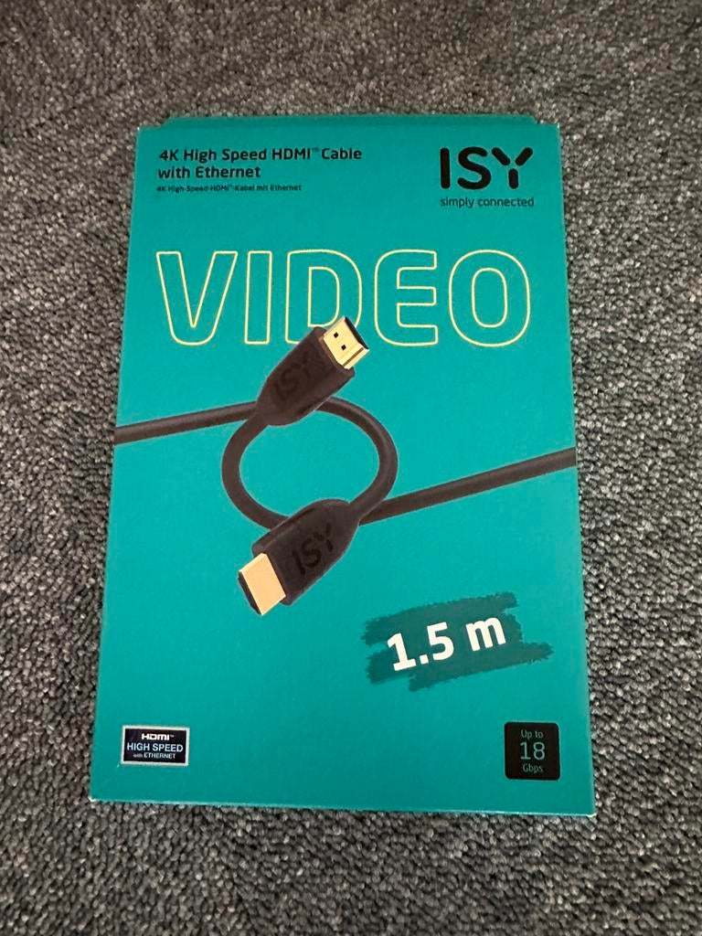 4K high speed HDMI kabel, Audio, Tv en Foto, Audiokabels en Televisiekabels, Ophalen of Verzenden, Nieuw, Minder dan 2 meter, HDMI-kabel