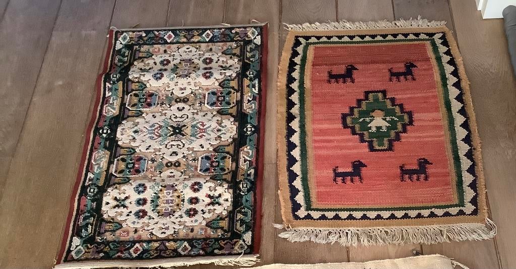 Antieke oosterse tapijten/kleden, Ophalen of Verzenden