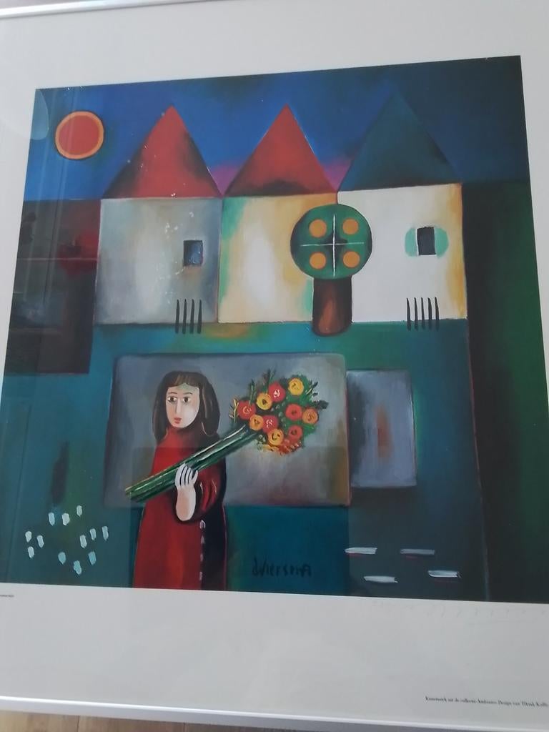 Kunstwerk ambiance design van tiktak koffie groningen, Ophalen of Verzenden