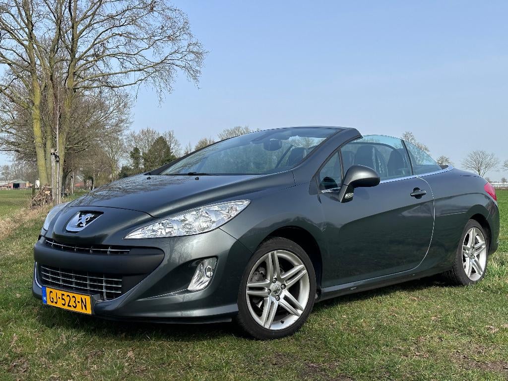 Peugeot 308 1.6 VVTI CC 2010 Grijs, Auto's, Voorwielaandrijving, 1250 kg, 4 cilinders, Cabriolet