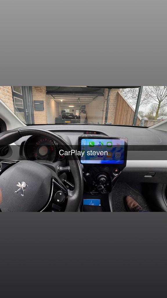 Apple carplay Citroen C1 Peugeot 108 Toyota Aygo 2014+, Auto diversen, Stivoman@hotmail.com, Nieuw, Ophalen of Verzenden, Opafspraak 123