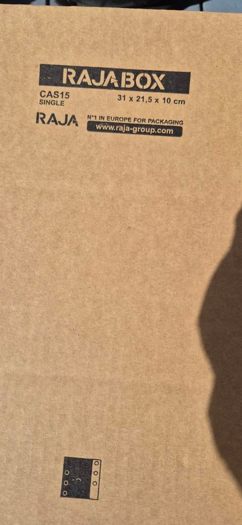 Kartonnen doos enkelgolf, Doe-het-zelf en Verbouw, Kratten en Dozen, Ophalen, Doos, Minder dan 40 cm, Nieuw