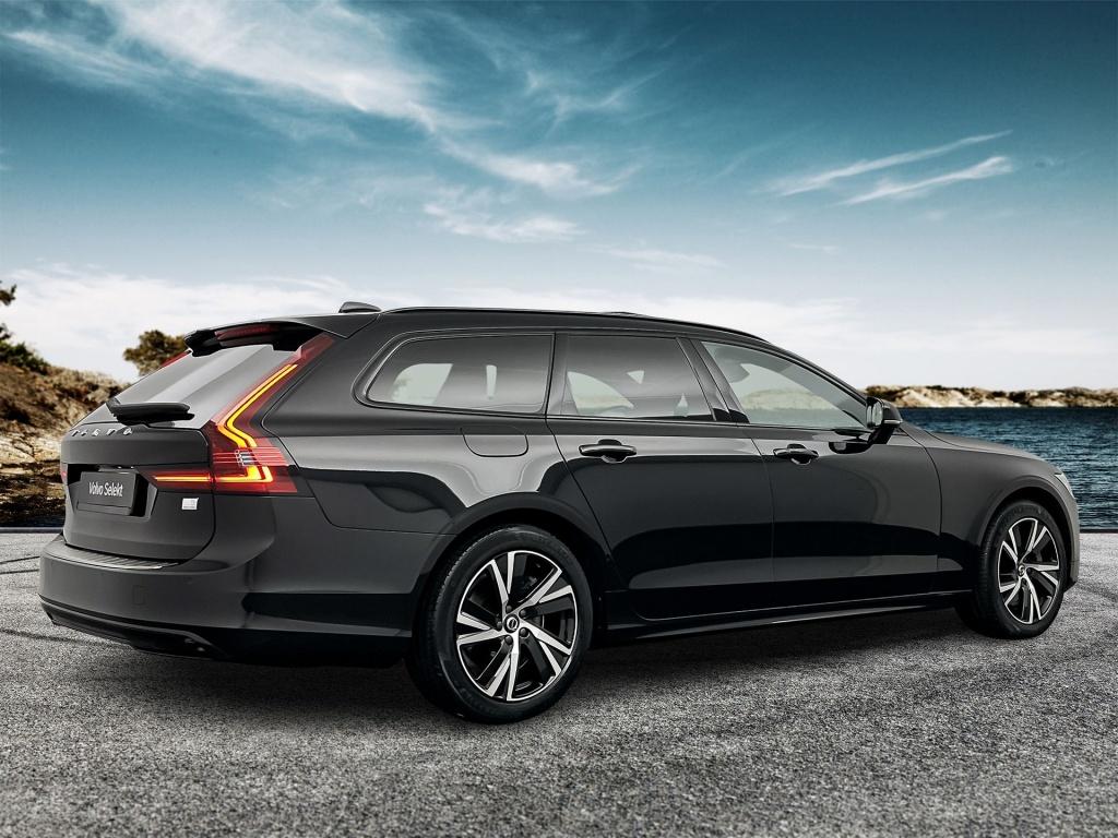 Volvo V90 T6 340PK Recharge R-Design| Panodak| Adap.Cruise|, 4 cilinders, Hybride Elektrisch/Benzine, Geïmporteerd, 2100 kg