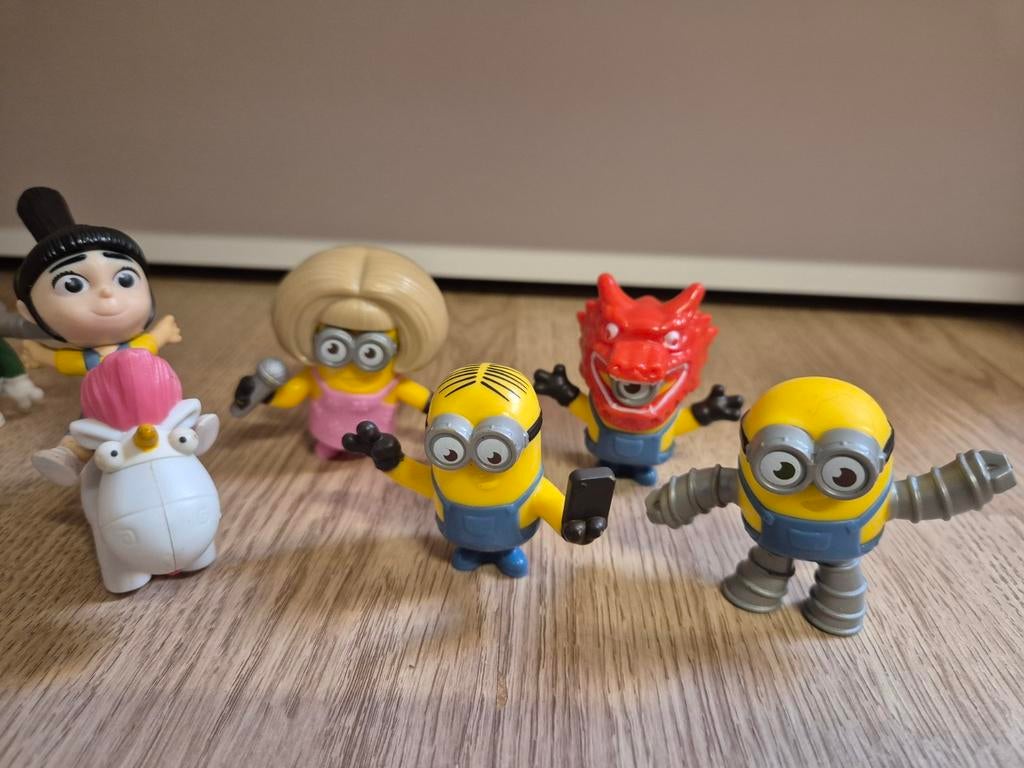 De minions poppetjes, Verzamelen, Poppetjes en Figuurtjes, Ophalen of Verzenden