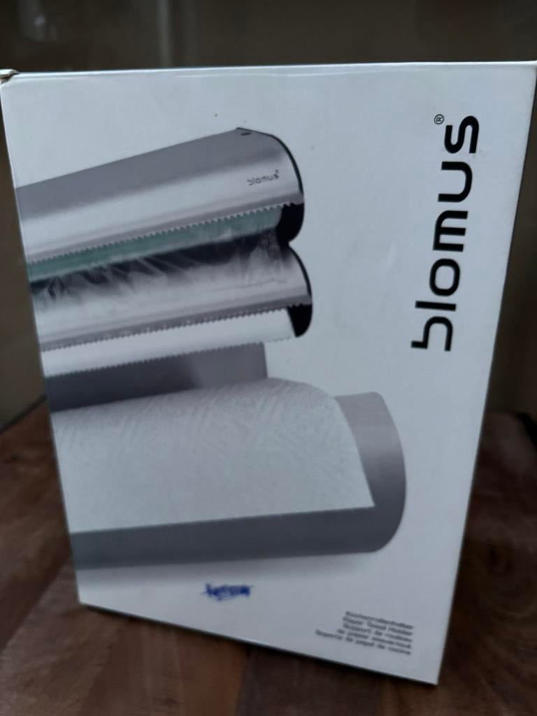 Keukenrolhouder Blomus Obar RVS - nieuw, Huis en Inrichting, ., Nieuw, Ophalen of Verzenden, .