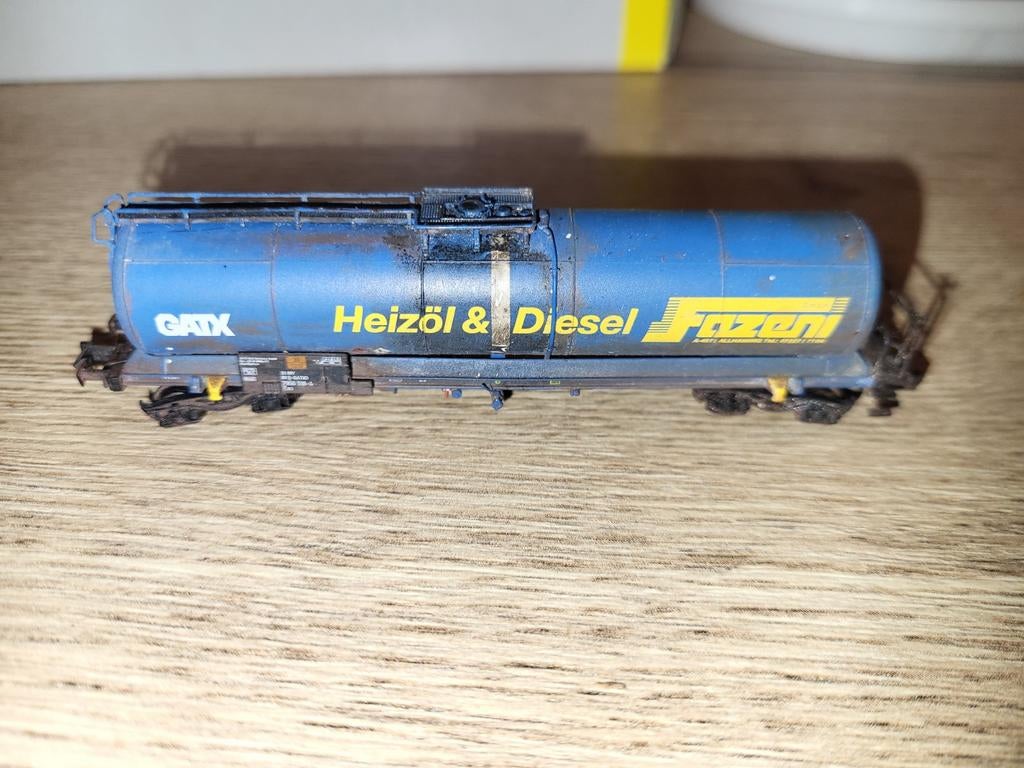 ketelwagen van brawa vervuild, Hobby en Vrije tijd, Modeltreinen | N-Spoor, Ophalen of Verzenden