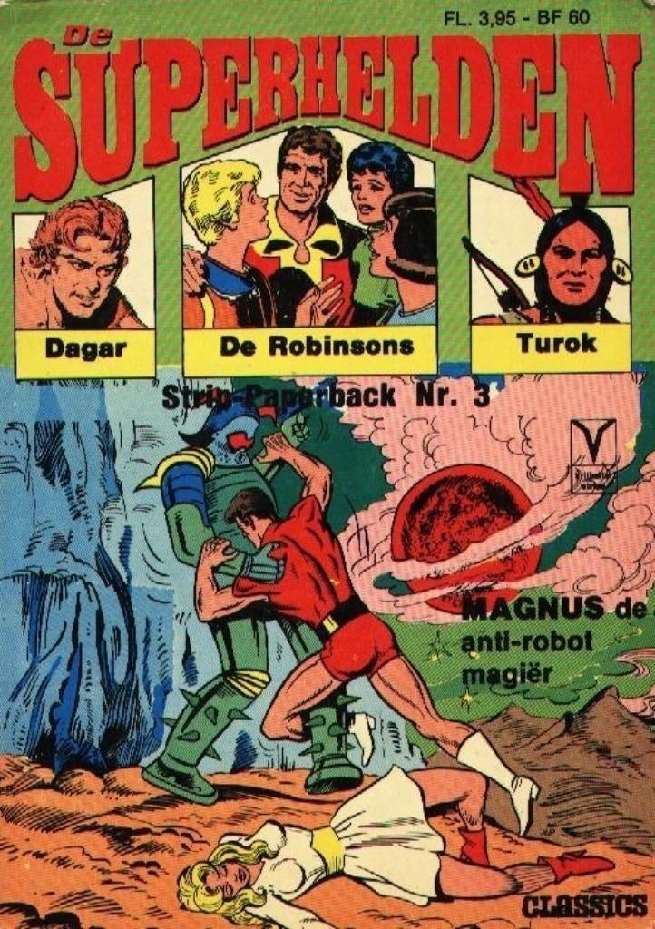 De Superhelden Pocket #3 (1978) in zeer goede staat, Eén comic, Verzenden, Europa, De Vrijbuiter