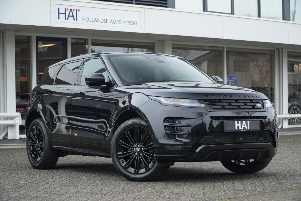 Land Rover Range Rover Evoque 1.5 P270e AWD Dynamic SE I Pan, Zwart, Zwart, Bedrijf, 26 km/l