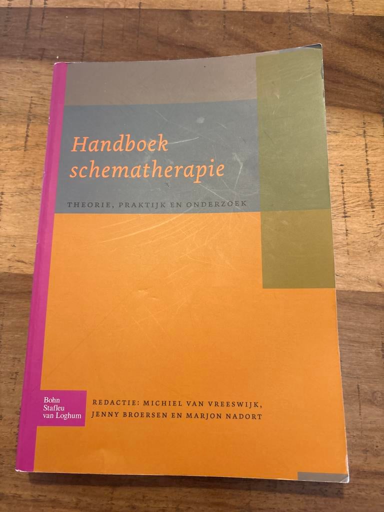 Handboek schematherapie, Ophalen of Verzenden, Gamma, Gelezen, WO