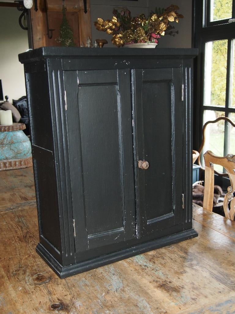 Oude brocante Wandkastje, Antiek en Kunst, Ophalen