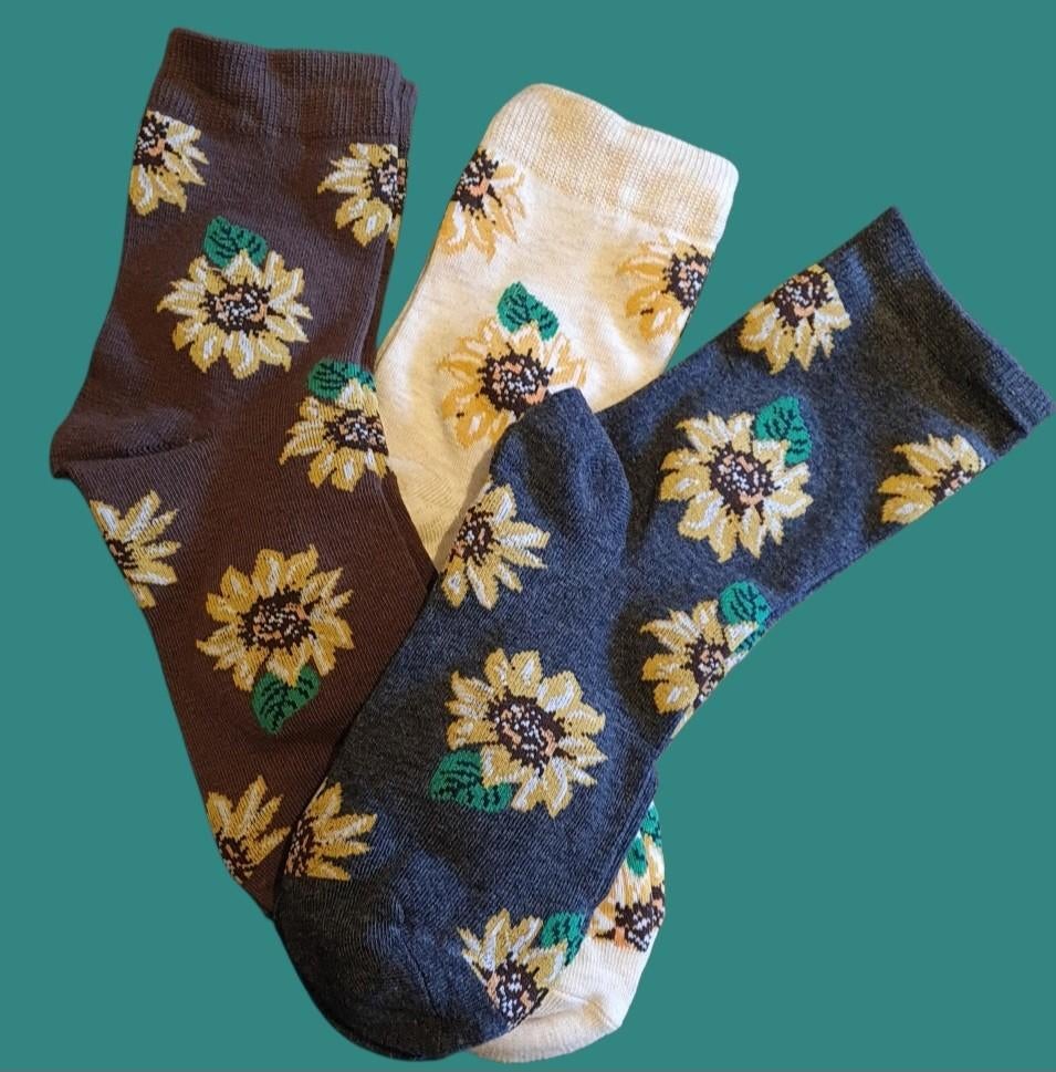 ZONNEBLOEM SOKKEN - 3 PAAR !, Ophalen of Verzenden, Nieuw, Overige kleuren